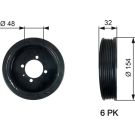 Gates Riemenscheibe, Kurbelwelle DriveAlign™ TVD1130
