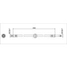 Metzger Bremsschlauch 4111781