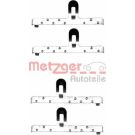 Metzger Zubehörsatz, Scheibenbremsbelag 109-1048