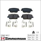 Bremsbelagsatz, Scheibenbremse 22865.165.2 Bremsbelagsatz, Scheibenbremse 22865.165.2