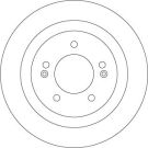 TRW Bremsscheibe DF6367