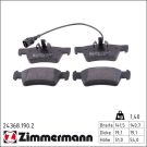 Zimmermann Bremsbelagsatz, Scheibenbremse 24368.190.2
