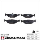 Zimmermann Bremsbelagsatz, Scheibenbremse 20675.170.1