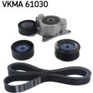 SKF Keilrippenriemensatz VKMA 61030