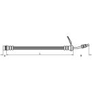 Metzger Bremsschlauch 4110211
