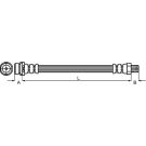 Metzger Bremsschlauch 4111214