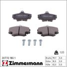 Zimmermann Bremsbelagsatz, Scheibenbremse 20772.180.1
