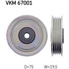 SKF Umlenk-/Führungsrolle, Keilrippenriemen VKM 67001