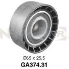 NTN-SNR Spannrolle, Keilrippenriemen GA374.31
