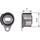 Gates Spannrolle, Zahnriemen PowerGrip™ T41157