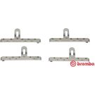 Brembo Zubehörsatz, Scheibenbremsbelag PRIME LINE A 02 303