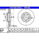 Bremsscheibe 24.0126-0168.1