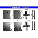 ATE Zubehörsatz, Scheibenbremsbelag 13.0460-0157.2