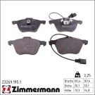 Zimmermann Bremsbelagsatz, Scheibenbremse 23269.195.1