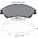 Textar Bremsbelagsatz, Scheibenbremse 2597901