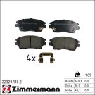 Bremsbelagsatz, Scheibenbremse 22329.180.2 Bremsbelagsatz, Scheibenbremse 22329.180.2