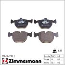 Zimmermann Bremsbelagsatz, Scheibenbremse 21486.190.1