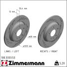 Zimmermann Bremsscheibe BLACK Z 100.3333.53