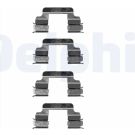 Delphi Zubehörsatz, Scheibenbremsbelag LX0334