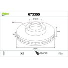 Bremsscheibe 673355