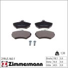 Zimmermann Bremsbelagsatz, Scheibenbremse 21945.160.1