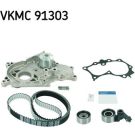 SKF Wasserpumpe + Zahnriemensatz VKMC 91303