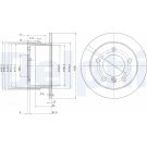 Bremsscheibe BG3235 Bremsscheibe BG3235