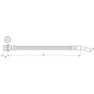 Metzger Bremsschlauch 4111440