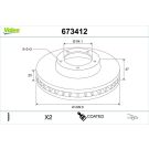 Bremsscheibe 673412