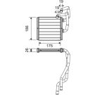 Wärmetauscher, Innenraumheizung 811511 Wärmetauscher, Innenraumheizung 811511