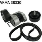 SKF Keilrippenriemensatz VKMA 38330