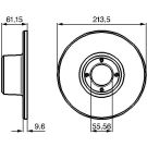 Bremsscheibe 0 986 478 811 Bremsscheibe 0 986 478 811