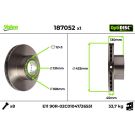 Bremsscheibe 187052 Bremsscheibe 187052