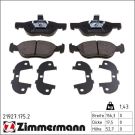 Zimmermann Bremsbelagsatz, Scheibenbremse 21927.175.2