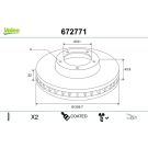 Bremsscheibe 672771