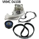 SKF Wasserpumpe + Zahnriemensatz VKMC 04108