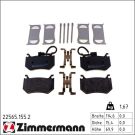 Bremsbelagsatz, Scheibenbremse 22565.155.2 Bremsbelagsatz, Scheibenbremse 22565.155.2