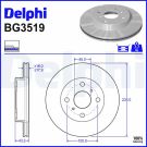 Bremsscheibe BG3519 Bremsscheibe BG3519