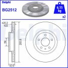 Bremsscheibe BG2512 Bremsscheibe BG2512