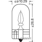 Osram Glühlampe, Innenraumleuchte Original W3W 24V Faltschachtel ORIGINAL 2841