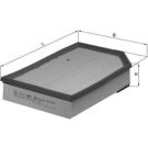 Knecht Luftfilter LX 868
