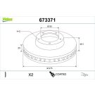Bremsscheibe 673371