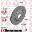 Zimmermann 2 x ZIMMERMANN Bremsscheibe Formula Z 100.3385.70 Zimmermann 2 x ZIMMERMANN Bremsscheibe Formula Z 100.3385.70