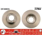 Bremsscheibe TRW SINGLE DF4985S