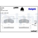 Delphi Bremsbelagsatz, Scheibenbremse LP378