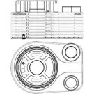 Ölkühler, Motoröl CLC 196 000S Ölkühler, Motoröl CLC 196 000S