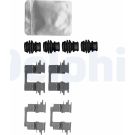 Delphi Zubehörsatz, Scheibenbremsbelag LX0624