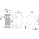 Mahle Ölkühler, Motoröl BEHR CLC 282 000S