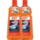 SONAX Lackreiniger 2 x AutoShampoo Konzentrat 03145410 SONAX Lackreiniger 2 x AutoShampoo Konzentrat 03145410