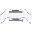 Delphi Zubehörsatz, Scheibenbremsbelag LX0508